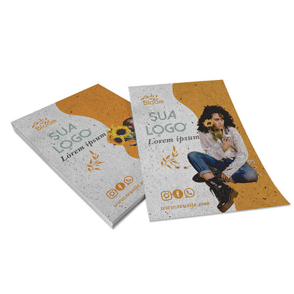Panfletos, Flyers E Folhetos Reciclato 90G Sem Verniz