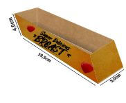 Embalagens Para Delivery Kraft 250G Hot Dog E Baguete