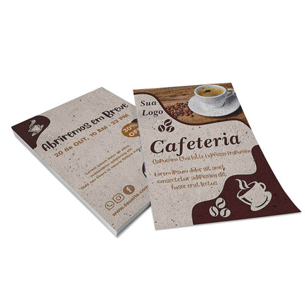 Panfletos, Flyers E Folhetos Reciclato 90G Sem Verniz