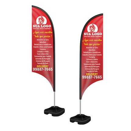 Wind Banner - Kit Completo - 3,00M (G)
