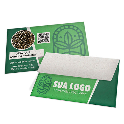 Envelopes Personalizados Reciclato 90G Mini 122X77Mm  4X0