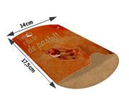 Embalagens Para Delivery Kraft 250G Pastel