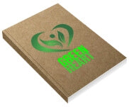 Caderneta Brochura E Cola Miolo Pers. Horizontal Kraft 250G 48 Folhas