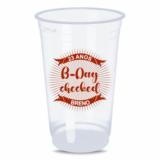 Copos Descartáveis  400Ml   Transparente  1X1