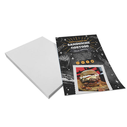 Panfletos, Flyers E Folhetos - Apergaminhado 150G