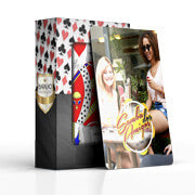 Baralho Simples 54 Cartas Baralho Com Caixa Personalizada  Couchê 300G Com Verniz Uv Total  4X4