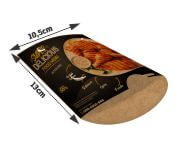 Embalagens Para Delivery Kraft 250G Pastel
