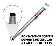 Canetas  Plásticas Multifunção Suporte De Celular