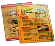 Delivery Cardápio Pvc 0,50Mm Premium