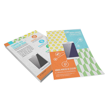Panfletos, Flyers E Folhetos Reciclato 90G Sem Verniz