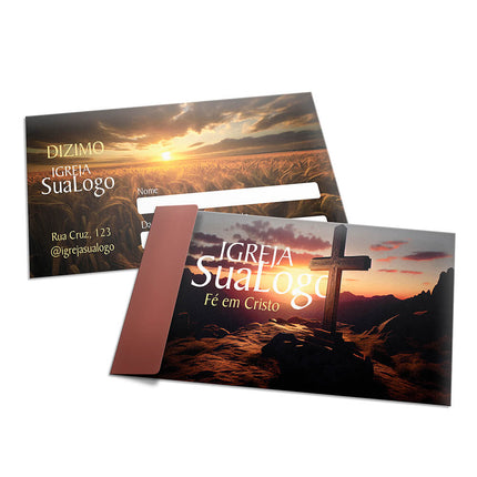 Envelopes Personalizados Ap Sulfite 90G Aba Lateral 230X110Mm  4X0