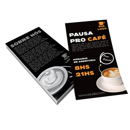 Panfletos, Flyers E Folhetos Couchê 70G Sem Verniz