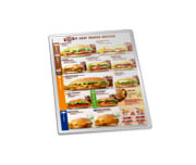 Cardápios Plastificação Rígida 0,10Mm Couchê 150G