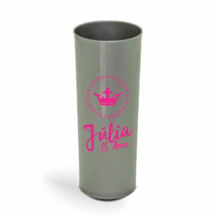 Copo Long Drink 350Ml  Leitoso Prata  1X0