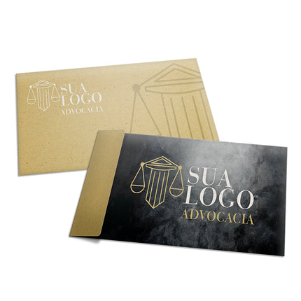 Envelopes Personalizados Reciclato 90G Aba Lateral 230X110Mm  4X0
