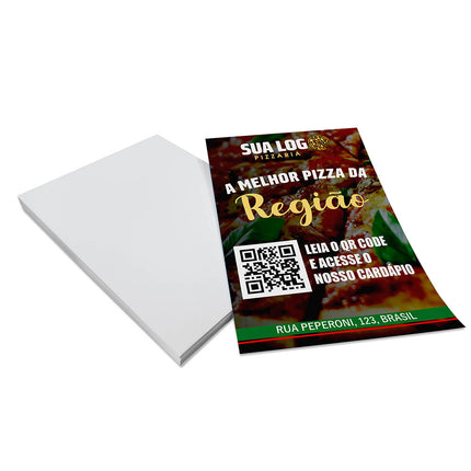 Panfletos, Flyers E Folhetos Couchê 150G Sem Verniz