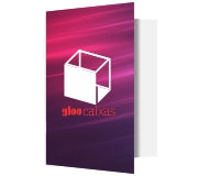 Pastas Couchê 250G  Vinco Lam Holográfica Frente