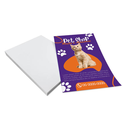 Panfletos, Flyers E Folhetos Couchê 90G Sem Verniz