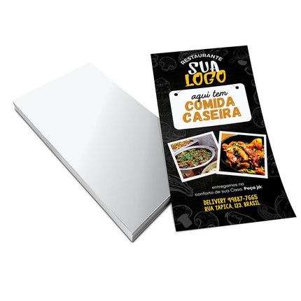 Panfletos, Flyers E Folhetos Couchê 115G Sem Verniz