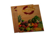 Cardápios Descartáveis Kraft 250G 150X210Mm