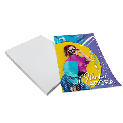 Panfletos, Flyers E Folhetos - Couchê