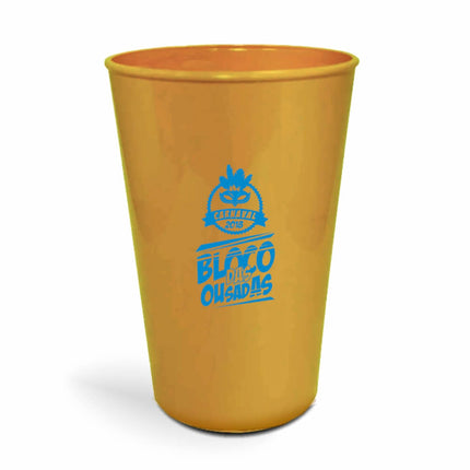 Copo Twister 600Ml  Leitoso Dourado  1X0