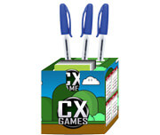 Calendários E Folhinhas 2025 Calendário De Mesa Porta Cartões Cubo Couchê 300G Verniz Uv Total Frente  4X0