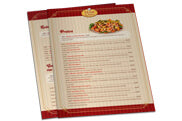 Cardápios Descartáveis Apergaminhado 180G