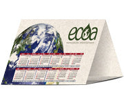 Calendários E Folhinhas 2025 Calendário De Mesa Básico Reciclato 250G Sem Verniz - 4X0 - 250Unid - E006 - E006 - E006