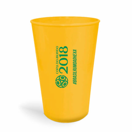 Copo Twister 600Ml  Leitoso Amarelo  1X0