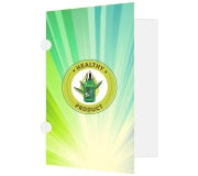 Pastas Couchê 250G  Orelha Verniz Uv Total Frente