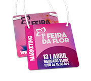 Credencial Couche 300G Com Cordão 90X98Mm