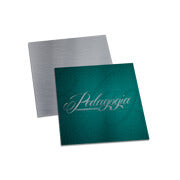 Convite Básico - Silver Lux 300G - 50X50Mm