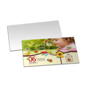 Convites Básico Couchê 300G Laminação Fosca  Frente 153X91Mm Horizontal  4X0