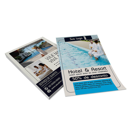 Panfletos, Flyers E Folhetos/Couchê 70G/150X200Mm