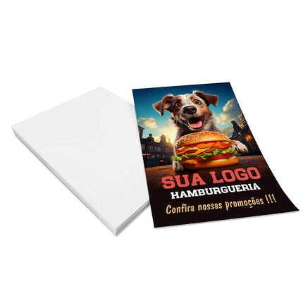 Panfletos, Flyers E Folhetos - Apergaminhado 240G