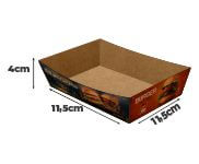 Embalagens Para Delivery Kraft 250G Burrito E Tortilha
