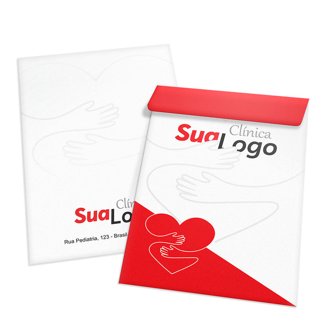 Envelopes Personalizados Ap Sulfite 90G Meio Saco 166X240Mm  4X0