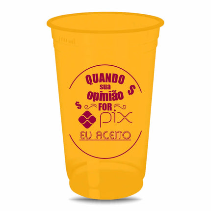 Copos Descartáveis  300Ml   Fosco  1X1