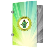 Pastas Couchê 300G Orelha Verniz Uv Total Frente
