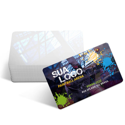 Cartões Fidelidade  Plástico Compacto 50G