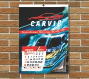 Calendários E Folhinhas 2025 Calendário De Parede Couchê 115G  Simples Com Furo Grampo E Picote 12 Páginas  4X0