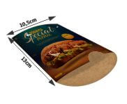Embalagens Para Delivery Kraft 250G Pastel