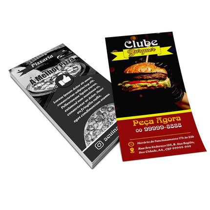Panfletos, Flyers E Folhetos - Apergaminhado 180G