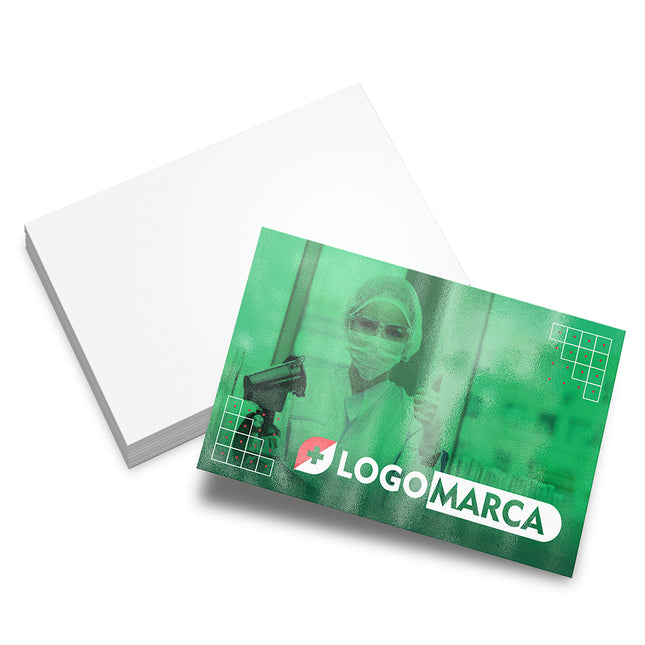 Cartões De Visita Max Couchê 250G Verniz Uv Total Frente