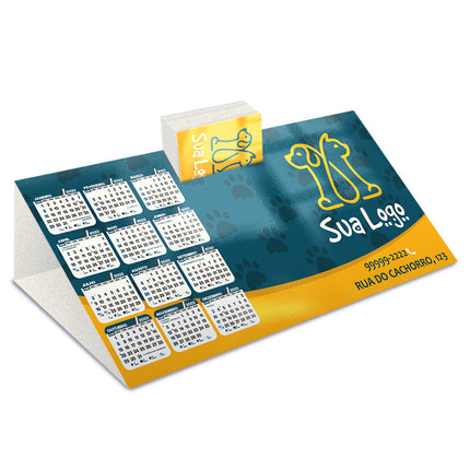Calendários E Folhinhas 2025 Calendário De Mesa Porta Cartões Simples Supremo 255G Sem Verniz  4X0