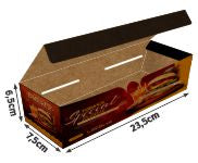 Embalagens Para Delivery Kraft 250G Assados Grelhados E Porcoes Laminação Interna  4X0