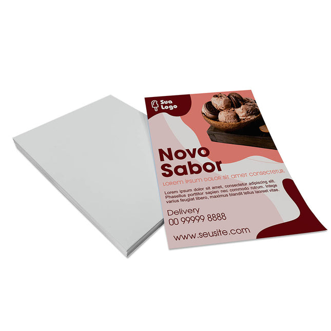 Panfletos, Flyers E Folhetos/Couchê 70G/150X200Mm