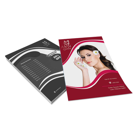 Panfletos, Flyers E Folhetos Couchê 90G Sem Verniz