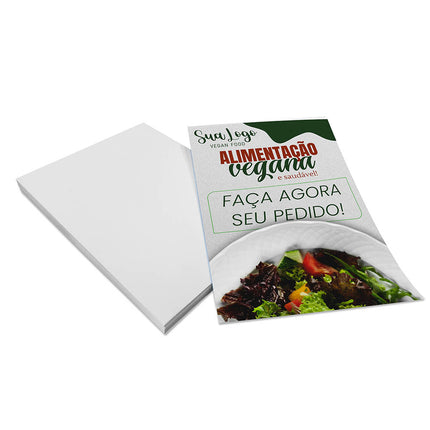 Panfletos, Flyers E Folhetos - Apergaminhado 180G